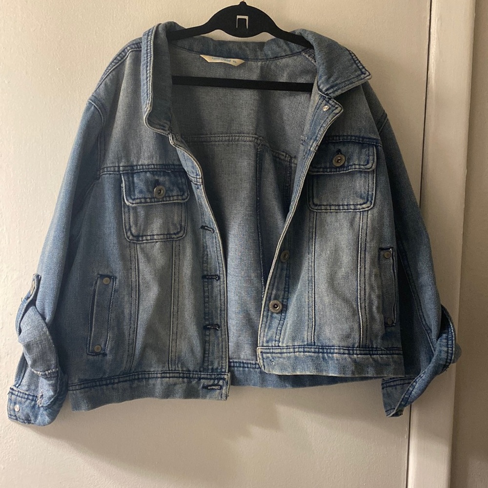 Cropped Jean Jacket